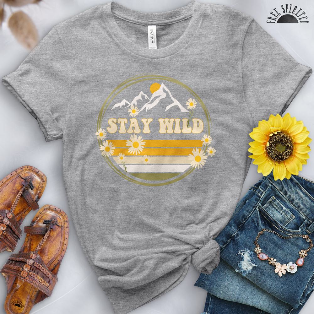 Stay Wild Mountain Tee